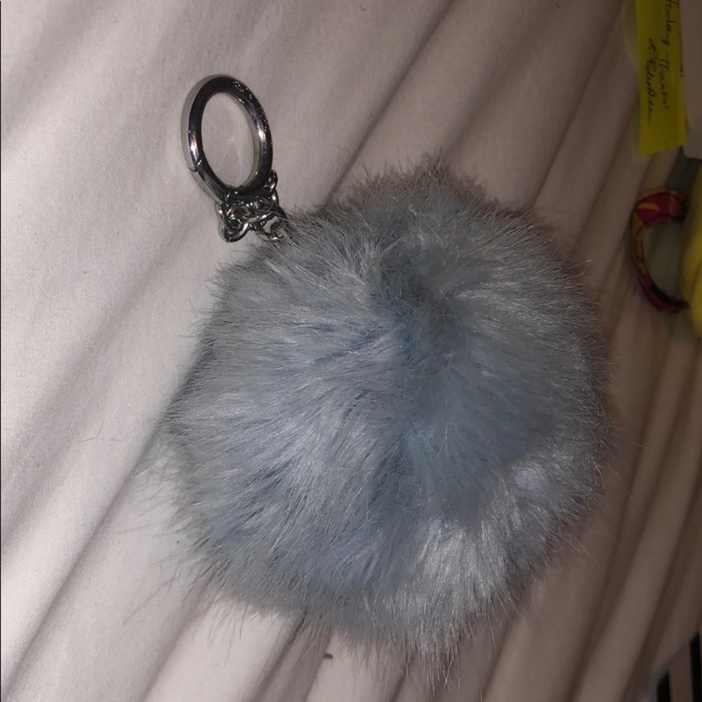Michael Kors fluffy keychain
